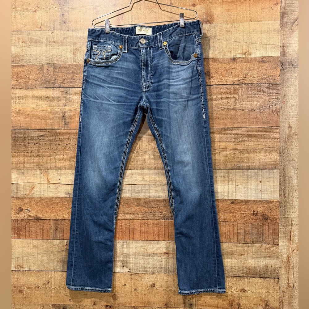 Big Star by Buckle Mens Pioneer Straight-Leg Jeans Size 34/31